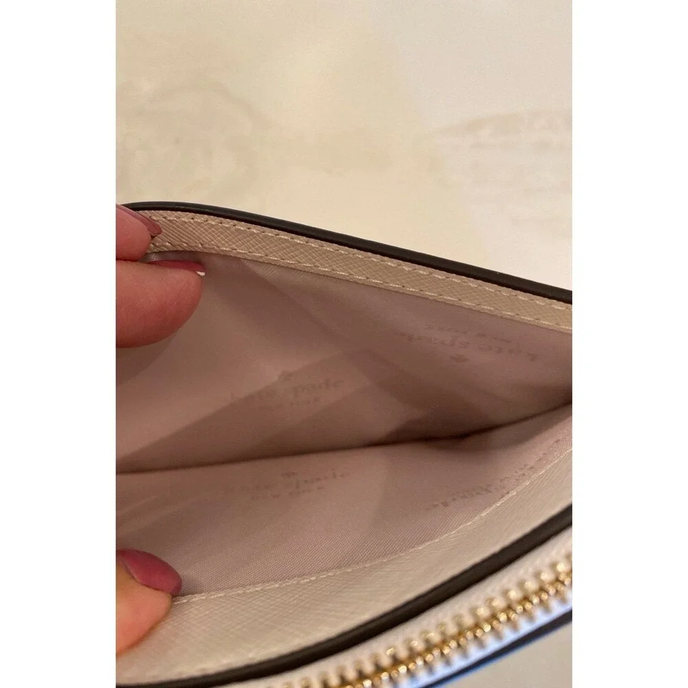 kate spade lime green wristlet